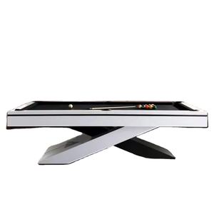 Table de billard de luxe sur mesure en arbre de Jiujiang, 9 boules, avec plateau de salle à manger, écologique et durable, 8 pieds, pour la maison - Product Image 1