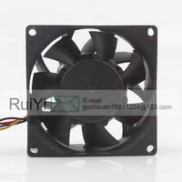 Neuer YM 5V 24V 48V DC 12V 0,90A EC AC 8038 80X80X38MM 8CM Server-Chassis Hochleistungs-Lüfter mit hohem Luftvolumen DZ08038B12HF-60