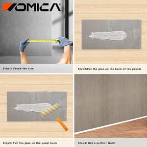 Panneau mural <span class=keywords><strong>extérieur</strong></span> flexible <span class=keywords><strong>en</strong></span> <span class=keywords><strong>pierre</strong></span> <span class=keywords><strong>naturelle</strong></span> WOMICA, <span class=keywords><strong>pierre</strong></span> texturée pliable pour une utilisation intérieure/extérieure - Product Image 5