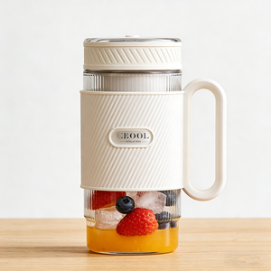 Mini-mixeur portable 500ML 700ML, bouteille <span class=keywords><strong>de</strong></span> jus électrique avec couvercle à boire directement, lames en acier inoxydable, chargement USB pour la cuisine - Product Image 5