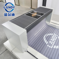 Enrouleur de bâche de piscine électrique 24V à énergie solaire, étanche IP54, pour adultes, avec conception durable résistante aux UV