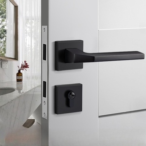 Precio de Fábrica: Manija Moderna de Aleación de Zinc para Puerta Interior, Cerradura Silenciosa de Embutir para Puerta de <span class=keywords><strong>Madera</strong></span>, Ideal para Hogar y Hotel, Decoración y Herrajes - Product Image 6