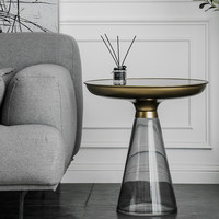 Ensemble de table basse moderne en marbre de luxe nouveau design en verre pour le thé mariage salle à manger salon en vente meubles en métal