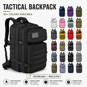 Wholesale 45L Tactical <strong>Backpack</strong> Mini <strong>Heavy</strong> <strong>Duty</strong> Waterproof Mochilas Taticas Hiking Bags Oxford Tactical <strong>Backpacks</strong> for Men - Product Image 1