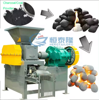 Presse à briquettes de sciure de bois et de charbon de bois de haute qualité, capacité 1-30T/h, 380V, pour usage industriel et barbecue