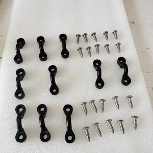 Accesorios para tiendas de campaña, gancho en forma de C con tornillo de acero inoxidable para tiendas de campaña al aire libre, barcos, kayaks, juego de 10 piezas - Product Image 4