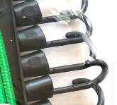 Juego de 14 Cuerdas Elásticas con Ganchos en J, Resistencia a la Rotura de 800 kg, Certificación TUV/GS/CE, Marca <span class=keywords><strong>CTG</strong></span>, Modelo BC14, Material de Nailon, para Hogar/Oficina - Product Image 4