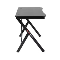 JR RACING JR-GD006 Bureau de Gamer PC Style Racing Moderne Hauteur Réglable Mécanisme d'Inclinaison Couleur Personnalisée Matériel Métallique pour le Gaming