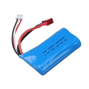 <span class=keywords><strong>18650</strong></span> 2S JST/T/SM spina <span class=keywords><strong>7.4V</strong></span> 1500/2200/3000/3500mAh batteria agli ioni di litio per Wltoys 12423 10428 12429 12401 12402A RC auto di ricambio - Product Image 6
