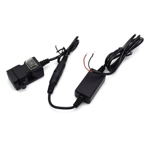 Double chargeur USB rapide pour <span class=keywords><strong>moto</strong></span> avec interrupteur marche/arrêt, répartiteur automatique pour téléphone, tablette, <span class=keywords><strong>GPS</strong></span> (12-24v) - Product Image 5