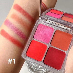 บลัชไลท์เตอร์ พาเลทท์ บลัชออน 4 สี ไฮไลท์เตอร์ พาวเดอร์ เค้ก 3-10 กรัม 2 สี บิวตี้ อัลตร้า พิกเมนท์ แอนด์ ไฮ ชายน์ บิวตี้ - Product Image 1