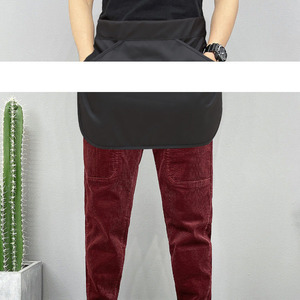 Men's Multi-Functional Zipper Waist <b>Bag</b> <b>Black</b> Thickened Outdoor Sports Fashion Belt Apron With Pockets - Product Image 4