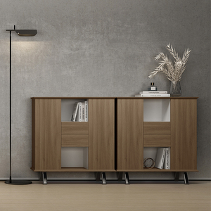 Bureau de direction en forme de L, luxueux, durable, écologique, pour PDG, <span class=keywords><strong>directeur</strong></span>, manager, bureau à domicile minimaliste, montage facile, bois MFC - Product Image 5