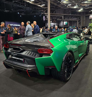 Kit carrosserie en carbone sec 100% style OEM pour Lamborghini Temerario, comprenant lèvre avant, diffuseur arrière et spoiler, moulé en métal CNC