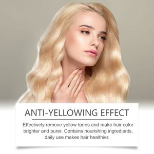 El champú privado personalizado de color púrpura elimina profundamente el cabello <span class=keywords><strong>amarillo</strong></span> y restaura el color brillante <span class=keywords><strong>del</strong></span> cabello - Product Image 4