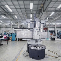 Torno CNC Vertical de Columna Única de Alta Precisión, Marca Kingston, Nuevo de Fábrica en China, Modelos C5112, C5116, C5118, con Motor y Engranaje SIMENS