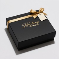 Vente en gros de boîte cadeau magnétique pliante de luxe pour chocolat rigide et truffe boîte de chocolat à fermeture magnétique