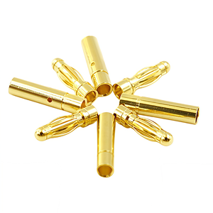 Conectores Banana AMASS Serie GC de Varios Tamaños 2/3/5/6/6.5/8.0mm, Chapados en Oro, Alta Corriente, Macho/Hembra, Kit de Conectores para Aplicaciones RC - Product Image 2