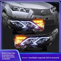 Nouvel ensemble de phares LED modifiés pour voiture, feux de jour et clignotants pour Toyota Corolla 2011-2013, amélioration des feux avant