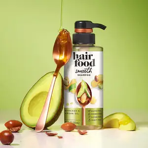 Private Label Haarpflege produkt Set Haar nahrung Avocado Arganöl Pflegende Glättung Kinder Shampoo und Conditioner