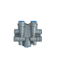 Valve de relais pour camion en acier de marque KXR, haute pression, usage intensif, déclenchement rapide de l'air, frein à pied, nouvelle série TG pour pièces de camion