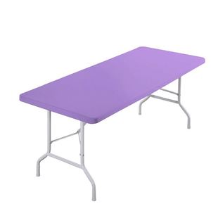 Manteles de Spandex Rectangulares para Exteriores al por Mayor, Cubiertas Elásticas Ajustables de Poliéster para Mesa, para el Hogar - Product Image 4