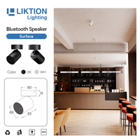 Spot LED Encastrable 20W 220V, Diamètre de Perçage 75mm, avec Haut-parleur Bluetooth, Idéal pour Maison, Hôtel, Magasin – Vente Chaude en Europe