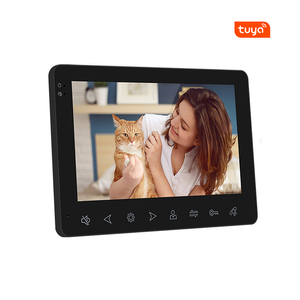 Tuya-intercomunicador inteligente para puerta, Control por aplicación, Ip, Wifi, vídeo, huella digital, tarjeta de acceso, DC 12V, Compatible con <span class=keywords><strong>Cable</strong></span> de <span class=keywords><strong>4</strong></span> cables - Product Image 5