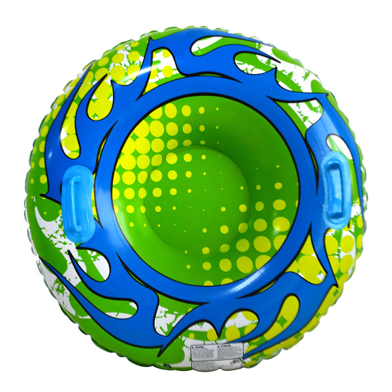 Оптовая продажа, надувная игрушка из ПВХ, зимняя круглая надувная трубка для снега