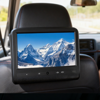 Pantalla de Publicidad para Taxi de 10 Pulgadas 2K, Precio de Fábrica, Pantalla para Asiento Trasero con 4G, GPS, NFC, Wifi, TV para Auto, DC12-24V, Monitor Táctil Android para Reposacabezas