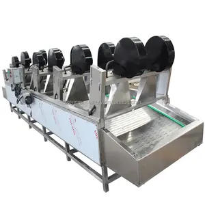 304 paslanmaz çelik endüstriyel patates kızartması hava kurutma susuzlaştırma makinesi meyve yıkama kurutma makinesi gıda kurutma makinesi