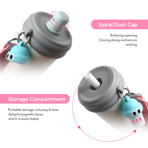 Everich 580ml BPA bicchiere 18/8 in acciaio inossidabile vendita calda tazza da caffè Flora tazza da tè con divisorio per tè e coperchio in paglia - Product Image 4