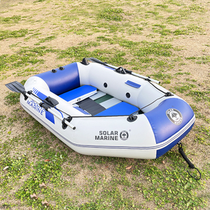 B2001R 0 Glue Full Weld Process Solarmarine <span class=keywords><strong>Gommone</strong></span> da Pesca Piccolo <span class=keywords><strong>per</strong></span> 2 Persone con Pavimento in Legno e PVC, <span class=keywords><strong>Pompa</strong></span> Ricaricabile Opzionale - Product Image 4
