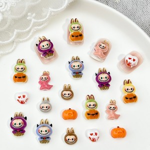 Personaje de dibujos animados de Halloween bosque elfo arte encantos líder Tribal calabaza fantasma decoraciones Diy Ballet uñas Accesorios - Product Image 2