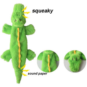 New Cute Plush Toys Squeak Pet Pig Elephant <b>Animal</b> Toy Dog Chew Squeaky No <b>Stuffing</b> Bite Resistant Dog Toys - Product Image 2