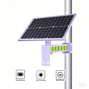 Système d'alimentation solaire extérieur 40W avec batterie Li 20Ah 222Wh DC12V 5V pour caméra ICam365 V380 Pro <span class=keywords><strong>CamHi</strong></span> Pro Heden VisionCam - Product Image 2
