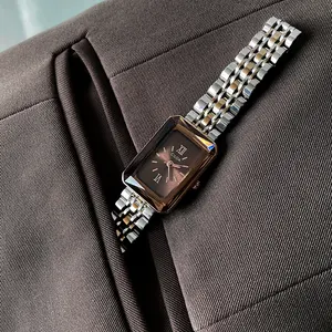 Montre CILOA marron rétro personnalisable pour femmes, nouvelle tendance 2025, mode de haute qualité, étanche, cadeau de luxe, montre à quartz - Product Image 6