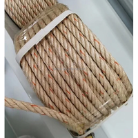 Cordon en plastique torsadé en nylon PE PP durable à 3, 4 ou 16 brins en bobine pour l'emballage maritime