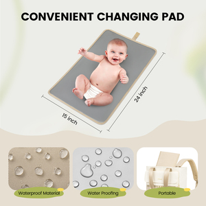 LOVEVOOK Mochila de Maternidade e para Fraldas de Bebê Multifuncional Portátil de Alta Qualidade, Expansível, com USB - Product Image 5