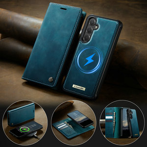 Coque CaseMe Détachable Bloquant la Recharge <span class=keywords><strong>Sans</strong></span> <span class=keywords><strong>Fil</strong></span> et Porte-Cartes pour Téléphones Mobiles Samsung S25 FE, Étui de Protection pour Samsung S24 Ultra - Product Image 1