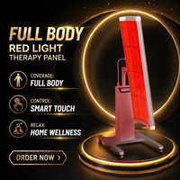 Cama Inteligente de Terapia de Luz Roja de Cuerpo Completo con Pantalla Táctil, 1280 LED, 260mW/cm², para Bienestar y Recuperación en el Hogar