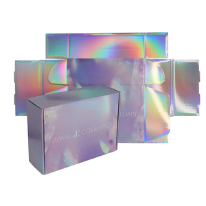 Custom Luxury Holographic Printing Cosmetic <b>Box</b> <b>Set</b> Premium Quality Corrugated Cardboard Mailer <b>Box</b> Packaging - Product Image 3