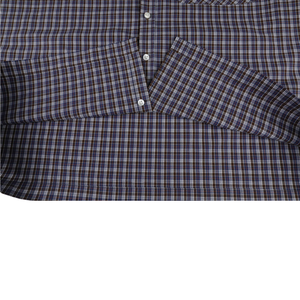 <span class=keywords><strong>Camicia</strong></span> di design traspirante e Anti-Pilling <span class=keywords><strong>camicia</strong></span> estiva a <span class=keywords><strong>maniche</strong></span> <span class=keywords><strong>corte</strong></span> scozzese Casual Cleanfit - Product Image 6