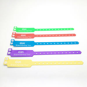 צמידי יד מותאמים אישית לאירועים, הופעות, מועדונים, מסיבות ופסטיבלים, מכירה חמה, פלסטיק ויניל מודפס, דגם Renyi RY399, צבע מותאם אישית - Product Image 1