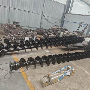 Máquinas de perforación de agujeros de tierra Taladro de tierra hidráulico para excavadora de cargadora de dirección deslizante - Product Image 3