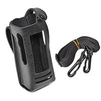 Mototrbo PMLN5021C Hartleder-Tragetasche für Motorola Funkgeräte DP4400 DP4401 DP4600 DP4800 DP4801 DP4401e XPR3500