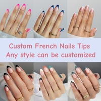 Fournisseur d'ongles à presser Beauté Marque Privée Personnalisée Ongles en Gel Souple Français Vente en Gros OEM ODM Ongles Artificiels Biodégradables Recyclables en ABS