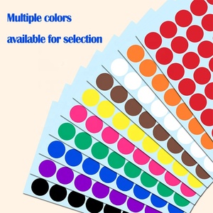 Bán hàng nóng tùy chỉnh vòng màu mã hóa dễ thương trang trí trống màu Dot dán tấm - Product Image 2