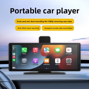 CarPlay Akıllı Araç İçi Ekran Navigasyon Sistemi 1440P Çözünürlük <span class=keywords><strong>Android</strong></span> 13.0 Orta Konsol Döngüsel Kayıt Çarpışma İzleme - Product Image 2