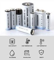 Nouvelles batteries rechargeables de haute qualité AAA AA au lithium-ion 1,5 V avec charge Type-C 180 mAh/300 mAh pour appareil photo et autres utilisations